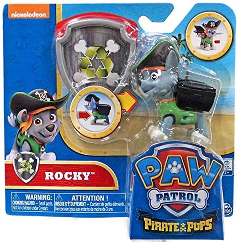 PAW Patrol Pirate Pups Exclusive Figure Rocky - Walmart.com - Walmart.com