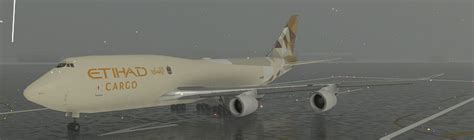 Etihad Cargo 747-8i für Microsoft Flight Simulator | MSFS