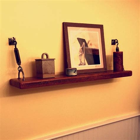 Reclaimed Wood Turnbuckle Wall Shelf | Etsy | Reclaimed wood coffee table, Wall shelves, Coffee ...