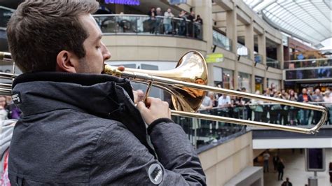 A surprise performance of Ravel's Bolero stuns shoppers! - YouTube ...