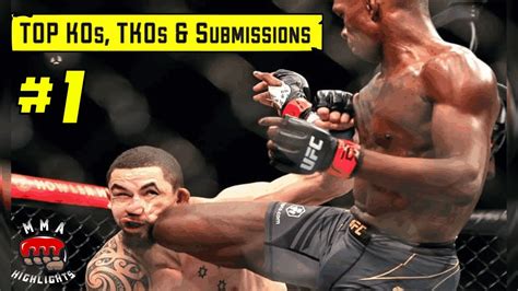 Top Finishes & Best MMA Highlights: Part 1 - YouTube