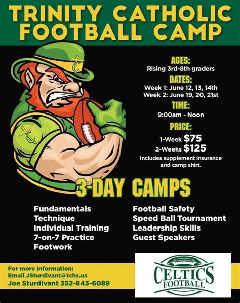 Trinity Catholic Football Camp