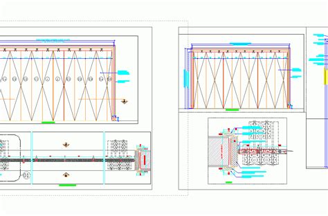 Folding Door Detail Section DWG Section for AutoCAD • Designs CAD