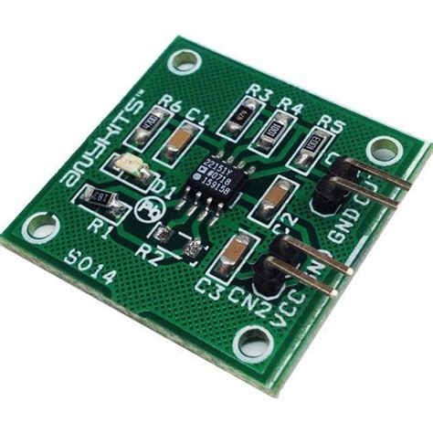 Magnetic field sensor using AD22151 - Electronics-Lab.com