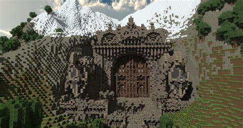 MineCraft Build - Dwarven Entrance | Minecraft underground, Minecraft castle designs, Minecraft ...