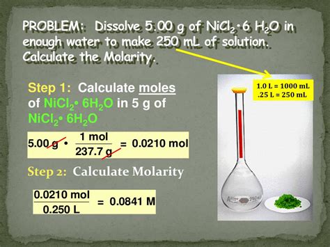 PPT - Solution Concentration (Molarity) PowerPoint Presentation, free download - ID:3908240