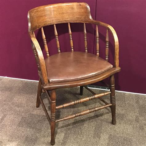 Early 20th Century Captains Chair - Antique Chairs - Hemswell Antique Centres