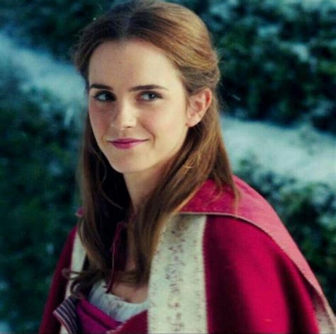 Emma Watson Belle Hairstyle