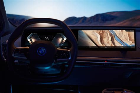 BMW iX features updated and advanced iDrive digital interface - Maryna ...