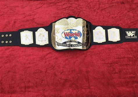 WWF WORLD TAG TEAM Brass Championship Replica Belt | Zees Belts