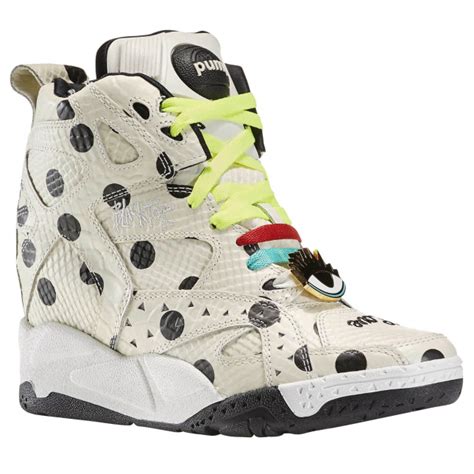 BUY Melody Ehsani X Reebok Blacktop Pump Wedge Polka Dot | Kixify ...