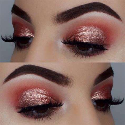 Gorgeous Rose Gold Makeup Inspiration