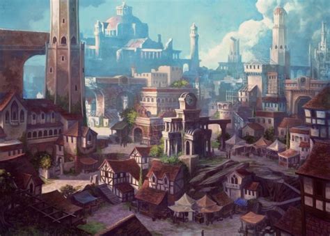 Capital ideas | Fantasy art landscapes, Fantasy city