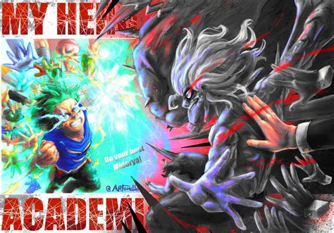 Deku vs Shigaraki ver 2 by Artonell0 on DeviantArt