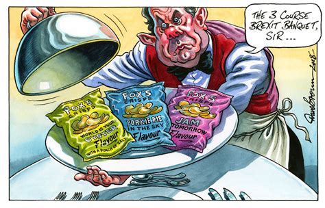 The Independent Cartoon - Three Course Brexit Banquet : r/ukpolitics