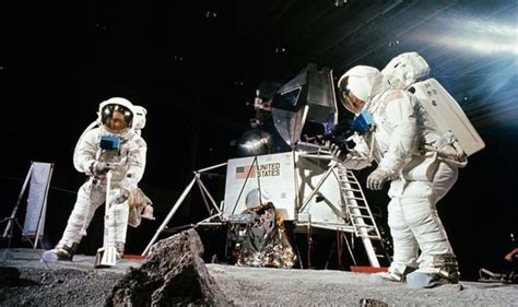 Moon landing: Staged Apollo 11 photos reveal Moon landing training ...