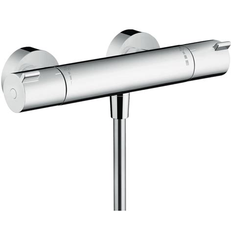 Hansgrohe Ecostat Chrome 1001 CL Exposed Thermostatic Shower Mixer ...