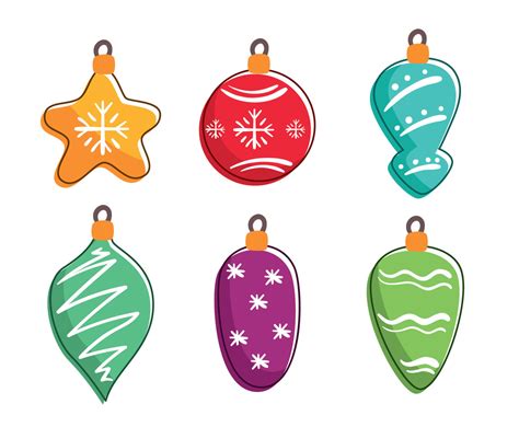 Hand Drawn Christmas Ornament Vector Vector Art & Graphics | freevector.com