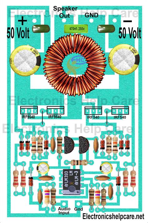 class d amplifier - Electronics Help Care