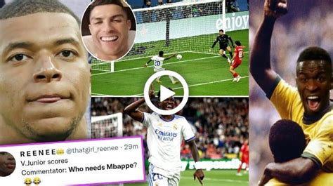 Video: Football Reactions To VINICIUS JUNIOR Goal Vs Liverpool | Vini Jr Goal Vs Liverpool