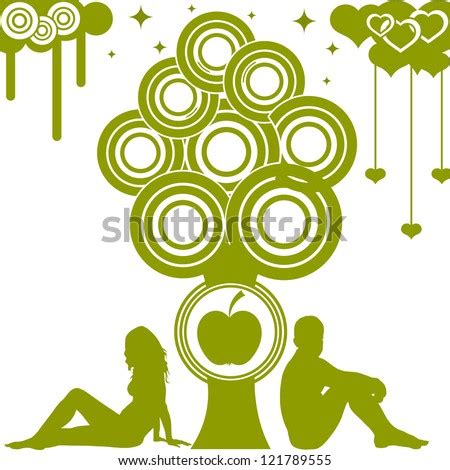 Adam Eve Silhouette Stock Photos, Images, & Pictures | Shutterstock