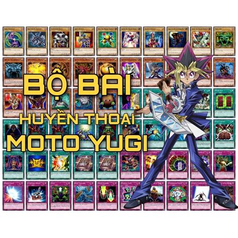 BÀI IN YUGIOH ] Deck moto yugi 72 lá | Shopee Việt Nam