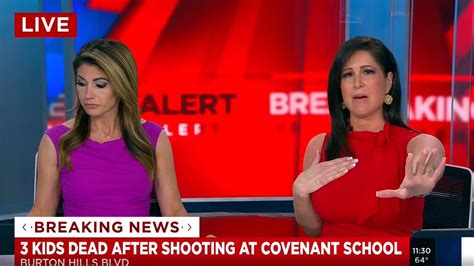 Nashville TV Anchors Break Down While Reporting on School Shooting