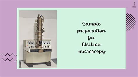 Sample preparation for Electron microscopy - My Biology Dictionary