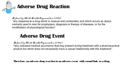 ADVERSE DRUG REACTIONS