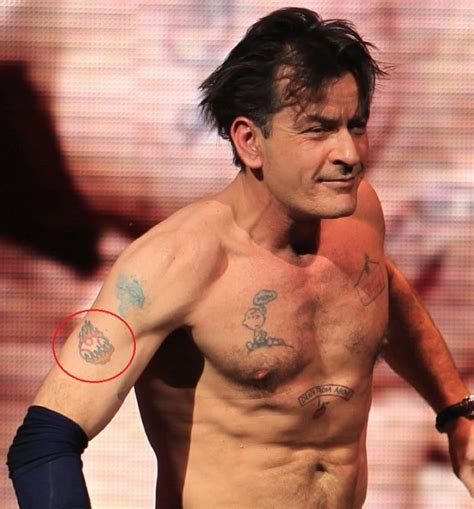 Charlie Sheen's 15 Tattoos & Their Meanings - Body Art Guru