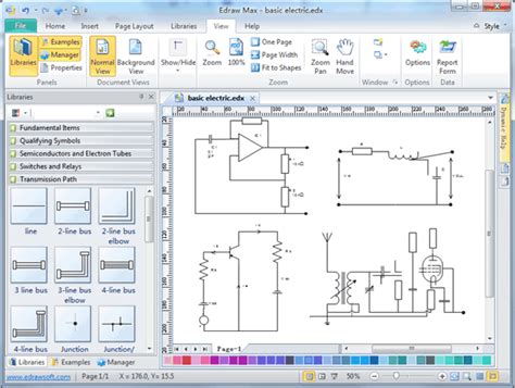 Free Electrical Schematic Drawing Software