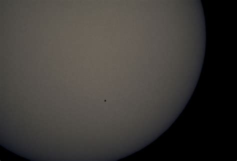 Mercury transit screen shot - Solar - Photo Gallery - Cloudy Nights