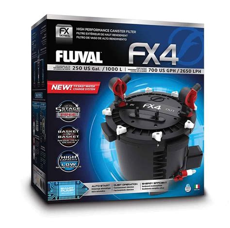 Fluval Fx4 Review : Canister Filter That Can Save Your Day