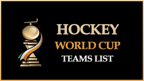 Hockey World Cup Teams List 2023 | Hockey World Cup 2023 Teams, Schedule, Venue and Ticket Price