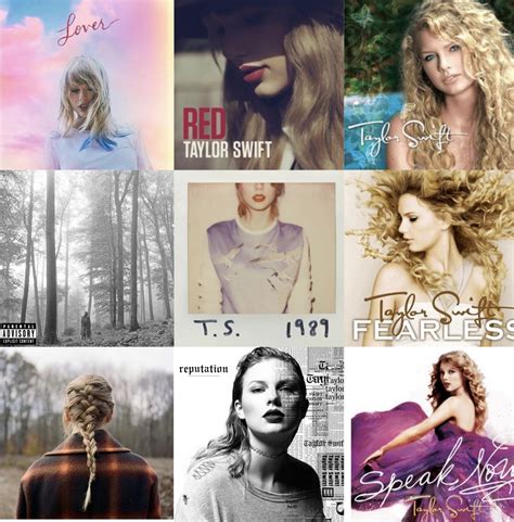 Taylor Swift's Studio Albums: Released In Chronological Order