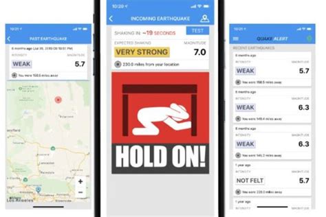 Early warning earthquake app features a shaking countdown - Post ...