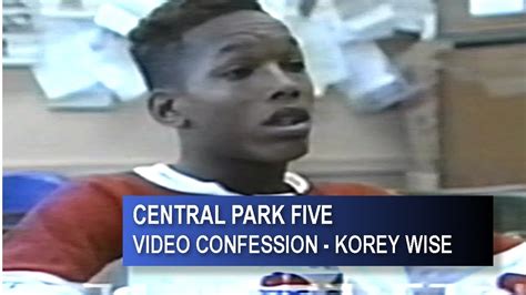 Korey Wise Full Confession Central Park 5 - Video