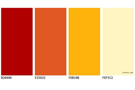 BS 04-E-56 - Carnival Red color palettes and color scheme combinations ...