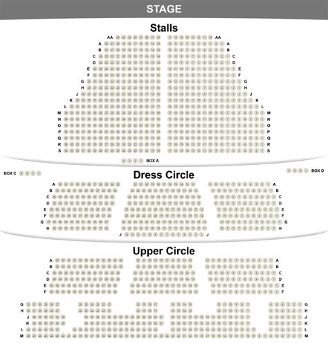 Seating Plan | Cambridge Theatre