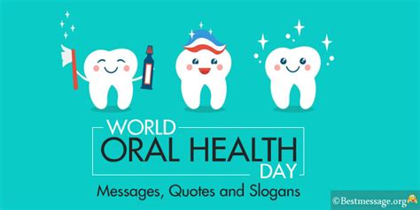 World Oral Health Day Messages, Quotes and Slogans