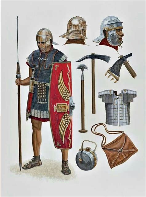 Sean O' Brogain Roman Army Soldier 69-161, Osprey pub. | Roman armor ...