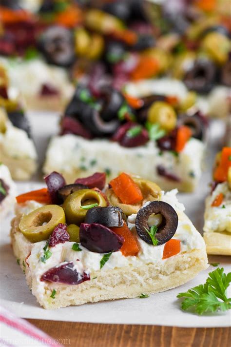 This Olive Pizza Appetizer is such an easy and fantastic appetizer for a party or get together ...