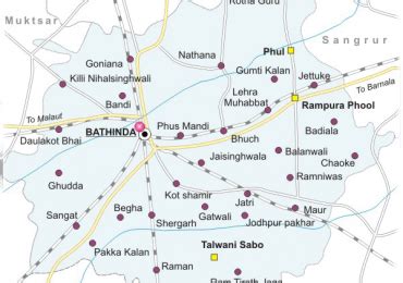 bathinda city information google map bathinda city map of bathinda villages bathinda city guide ...