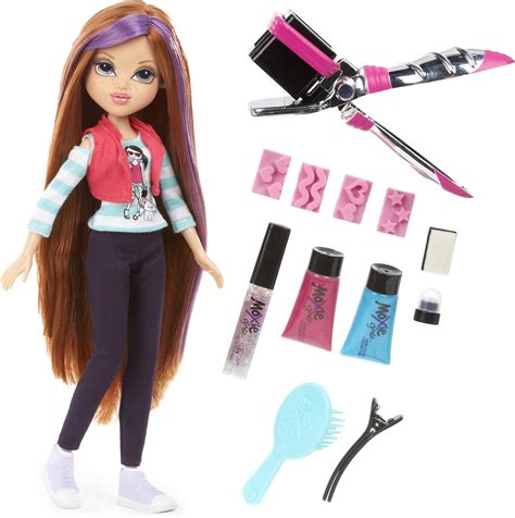 Moxie Girlz Moxie Girlz Magic Hair Stamp 'N' Style Doll Kellan, Dolls ...