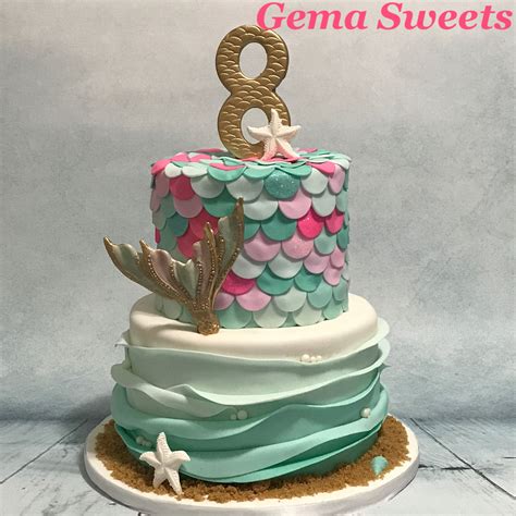 Mermaid / under the sea cake by Gema Sweets. | My Creations | Pinterest ...