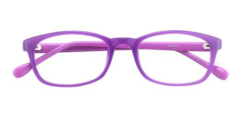 Violet Rectangle Prescription Glasses - Purple | Women's Eyeglasses ...