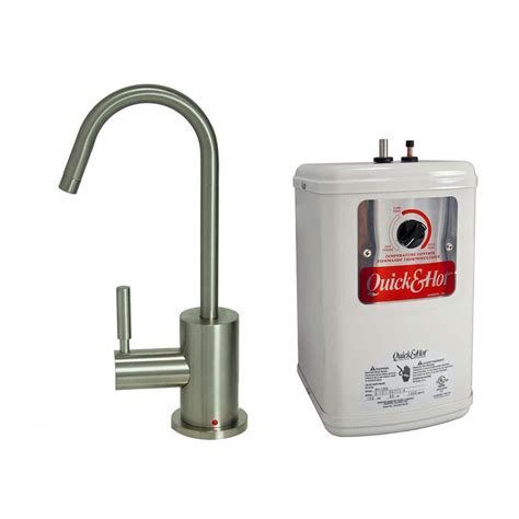 Single-Handle Hot Water Dispenser Faucet with Heating Tank in Stainless ...