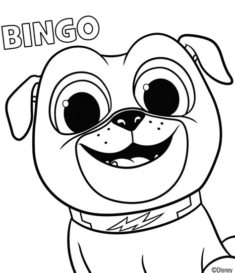 Puppy Dog Pals Coloring Pages To Print