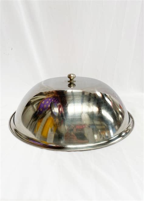 Closhe / Dome Lid #2 Silver (D: 36cm H: 10cm) - First Scene - NZ's ...