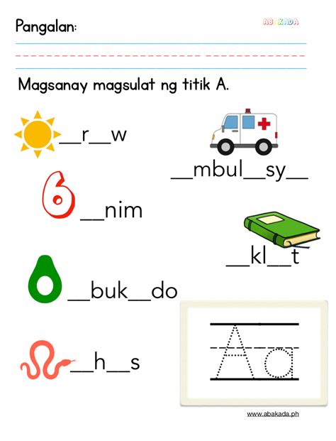 Panghalip Worksheets Filipino Practice Sheets Abakada Ph Theme Flying ...